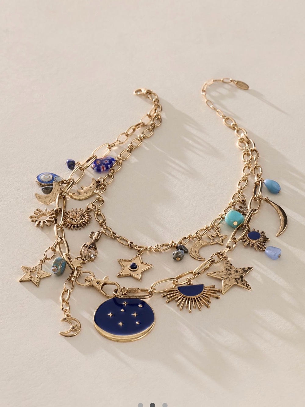Free People Maxamillion Charm Necklace